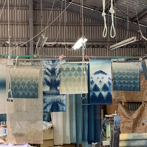 【阿波友禅藍染め視察】